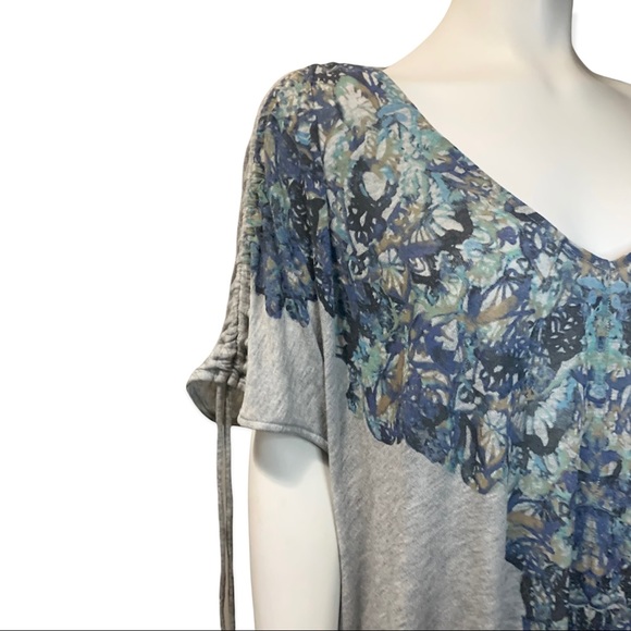 FREE PEOPLE BOHO ABSTRACT SHIRT - Picture 7 of 12